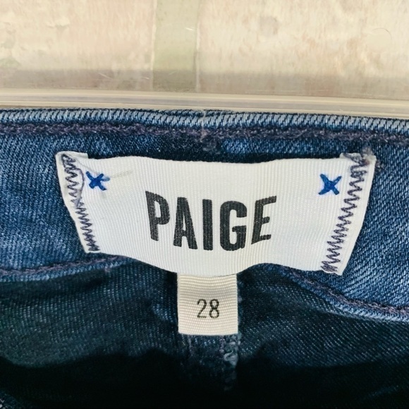 Paige Transcend Verdugo Ankle Skinny Jeans in Kanika Wash Size 28 - Picture 7 of 9